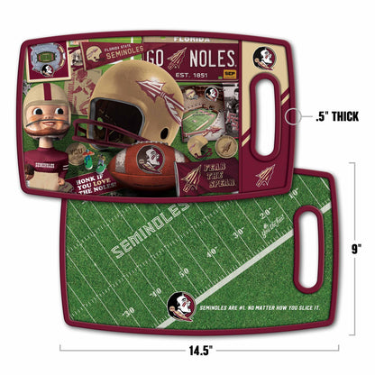 Florida State Seminoles Retro Series Cutting Board Alt 1