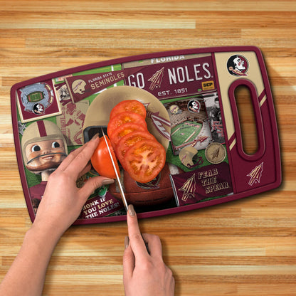 Florida State Seminoles Retro Series Cutting Board Alt 3