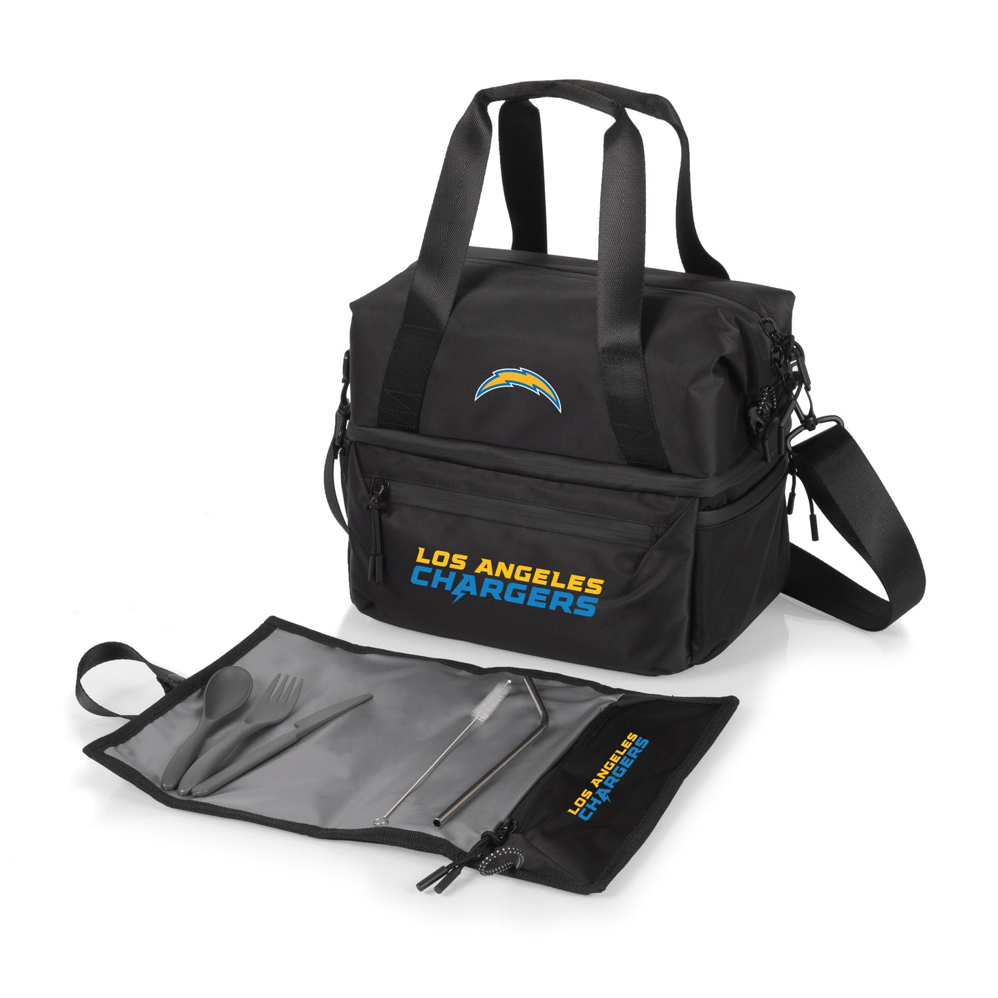 Los Angeles Chargers - Tarana Recycled Lunch Bag Cooler with Utensils