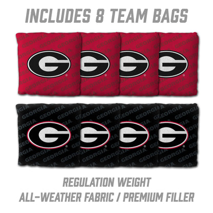 NCAA Georgia Bulldogs 2' X 3' All-Wood Cornhole Set - Alt 3