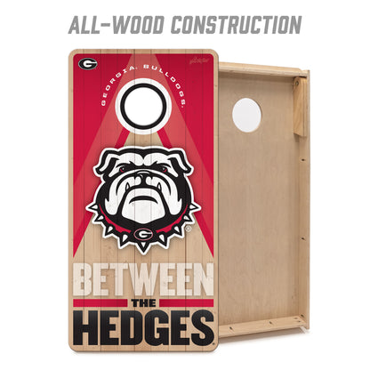NCAA Georgia Bulldogs 2' x 4' Slogan Series Cornhole