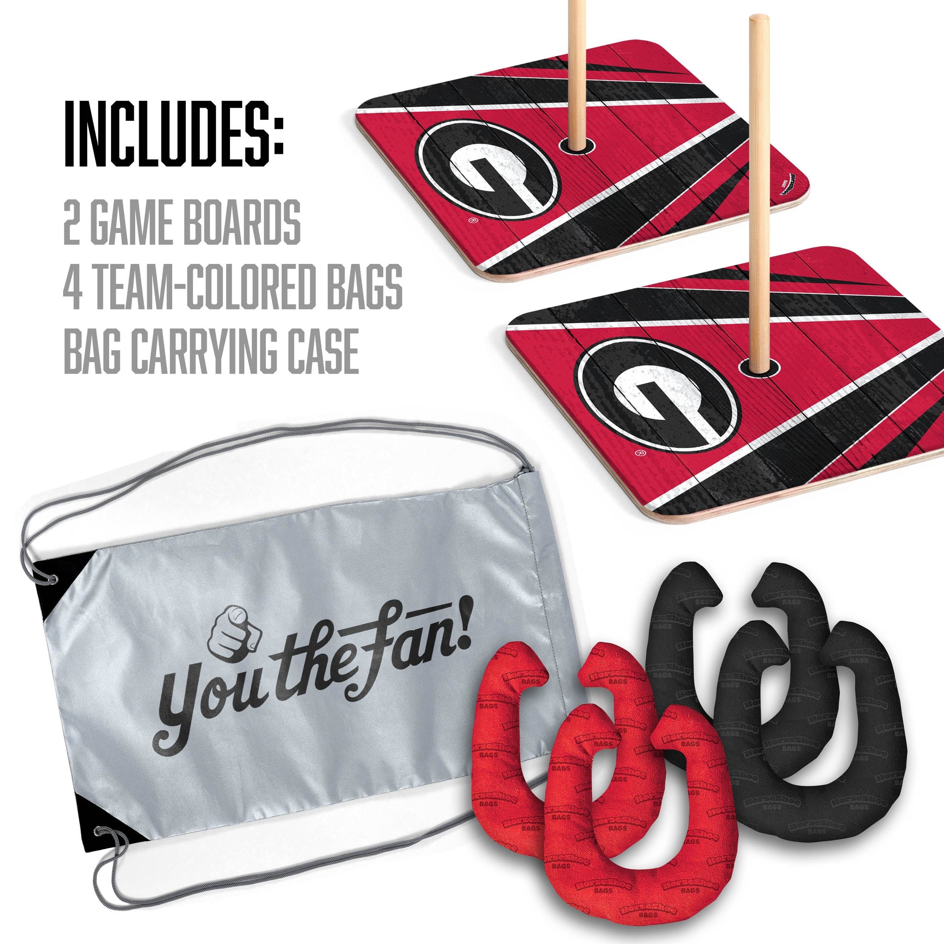 NCAA Georgia Bulldogs Horseshoe Bag Game