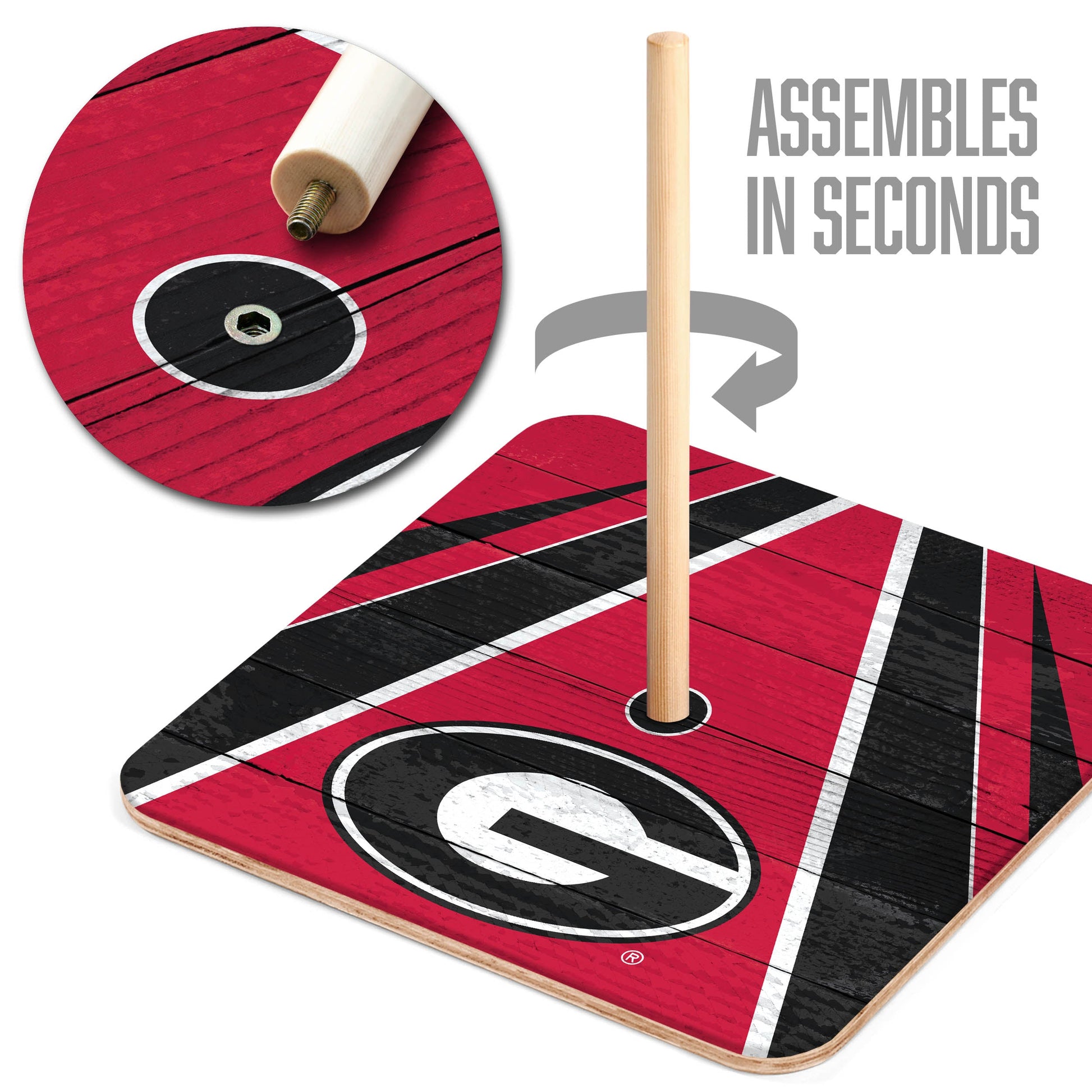 NCAA Georgia Bulldogs Horseshoe Bag Game