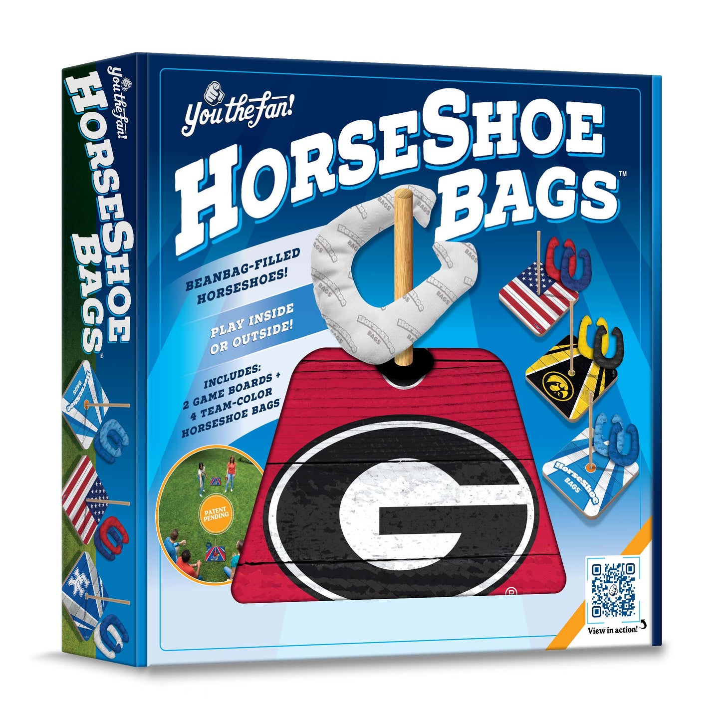 NCAA Georgia Bulldogs Horseshoe Bag Game