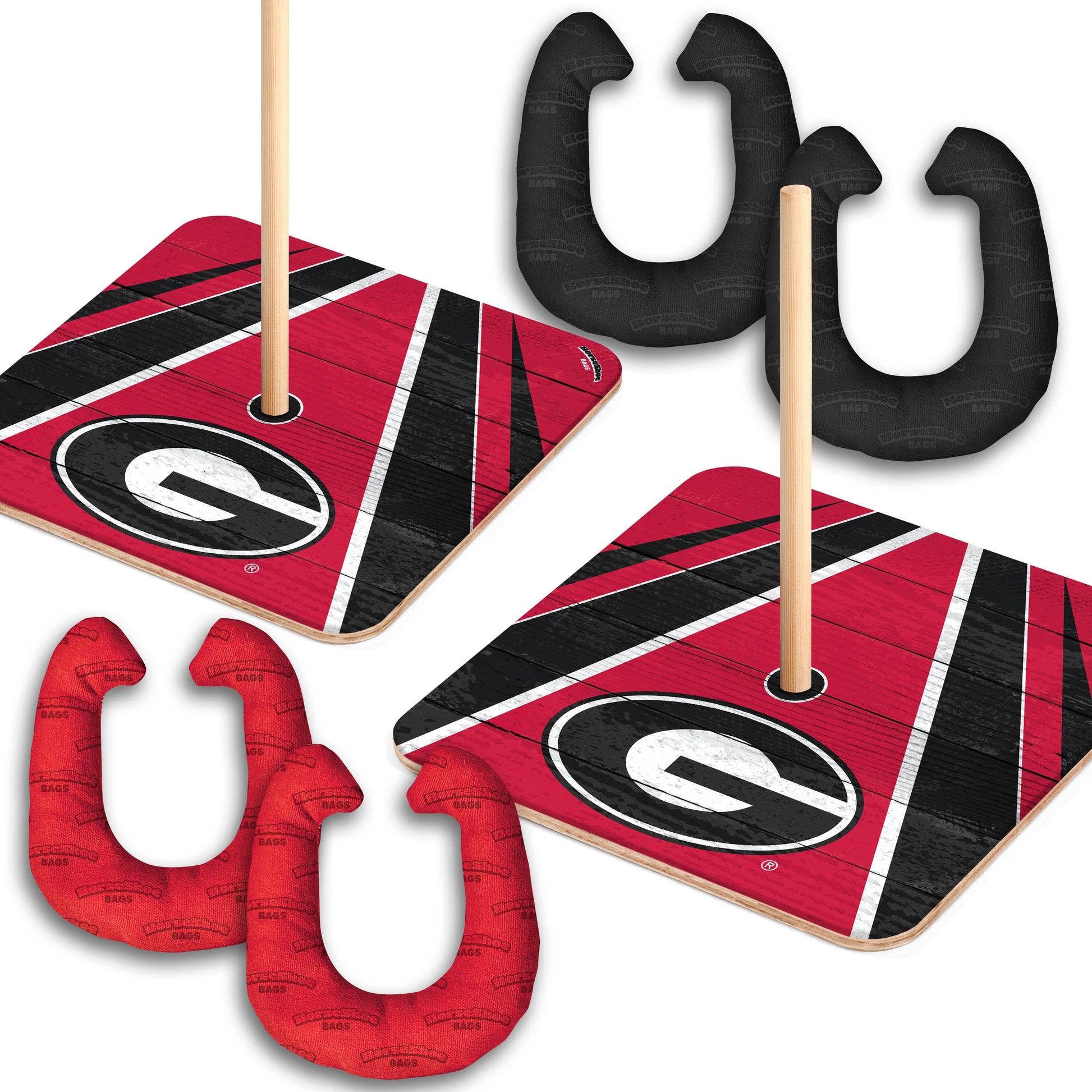 NCAA Georgia Bulldogs Horseshoe Bag Game