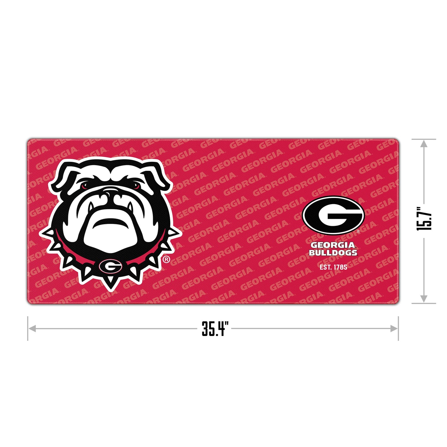 Georgia Bulldogs Logo Series Desk Pad Alt 1