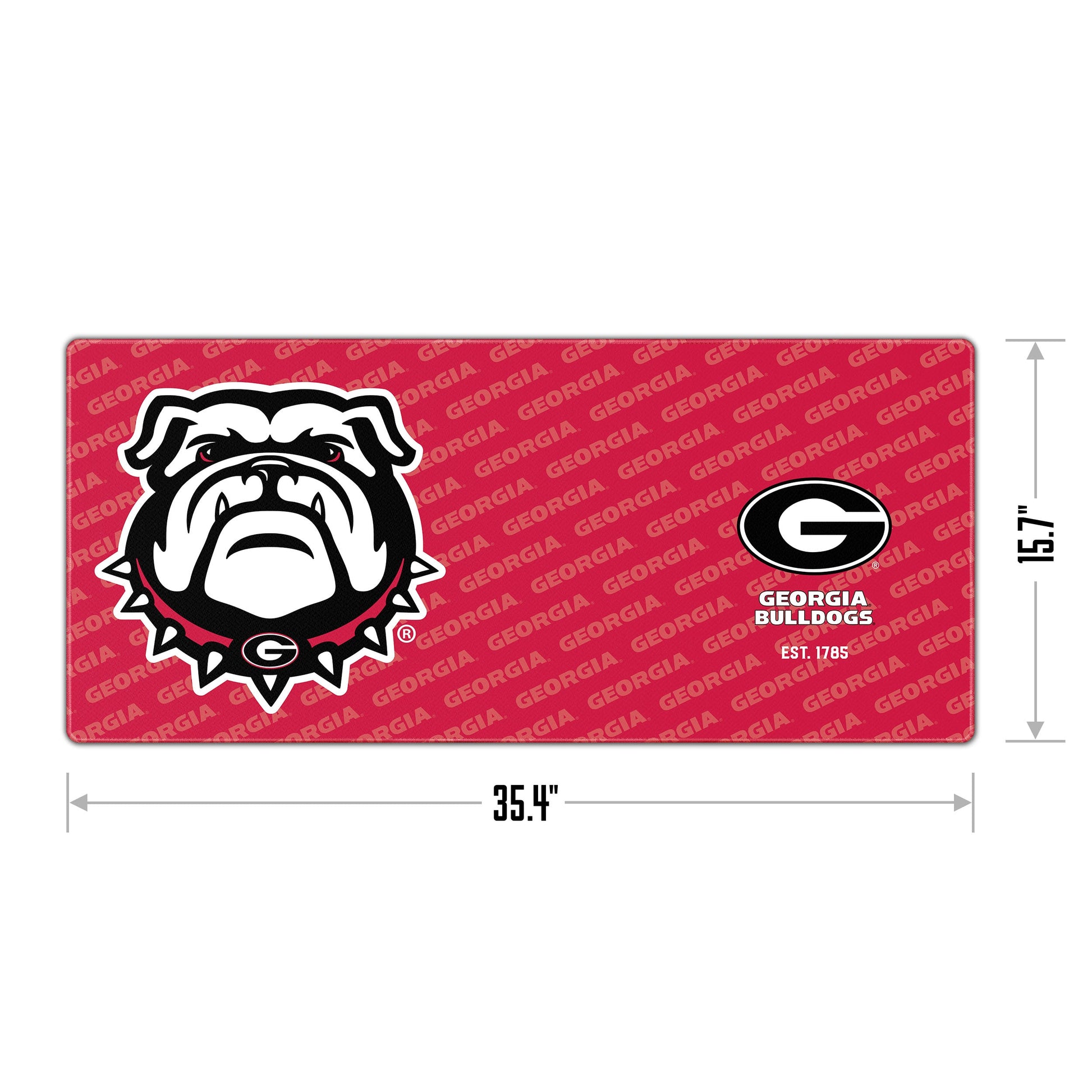 Georgia Bulldogs Logo Series Desk Pad Alt 1