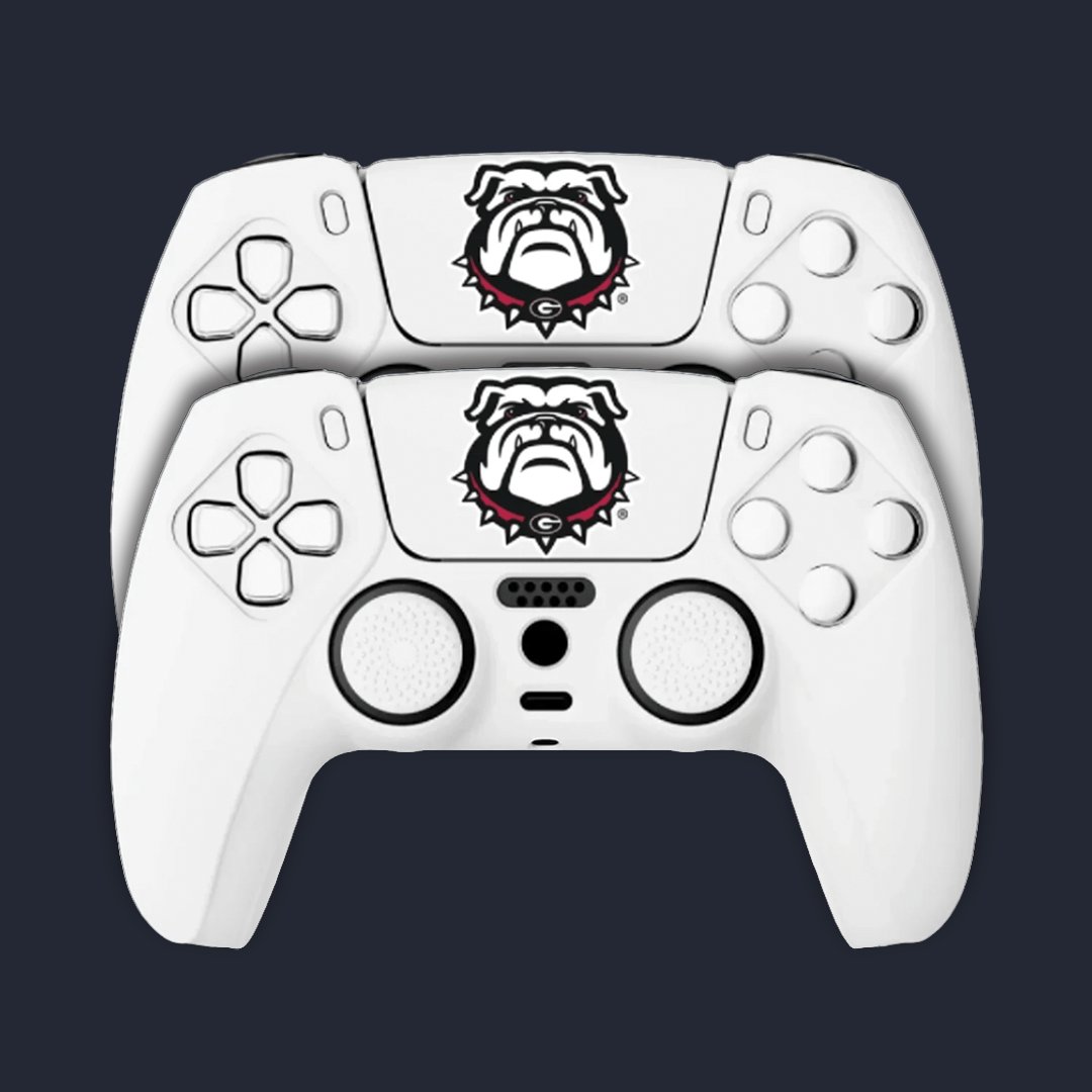 Georgia Bulldogs PS5 Touchpad Stickers