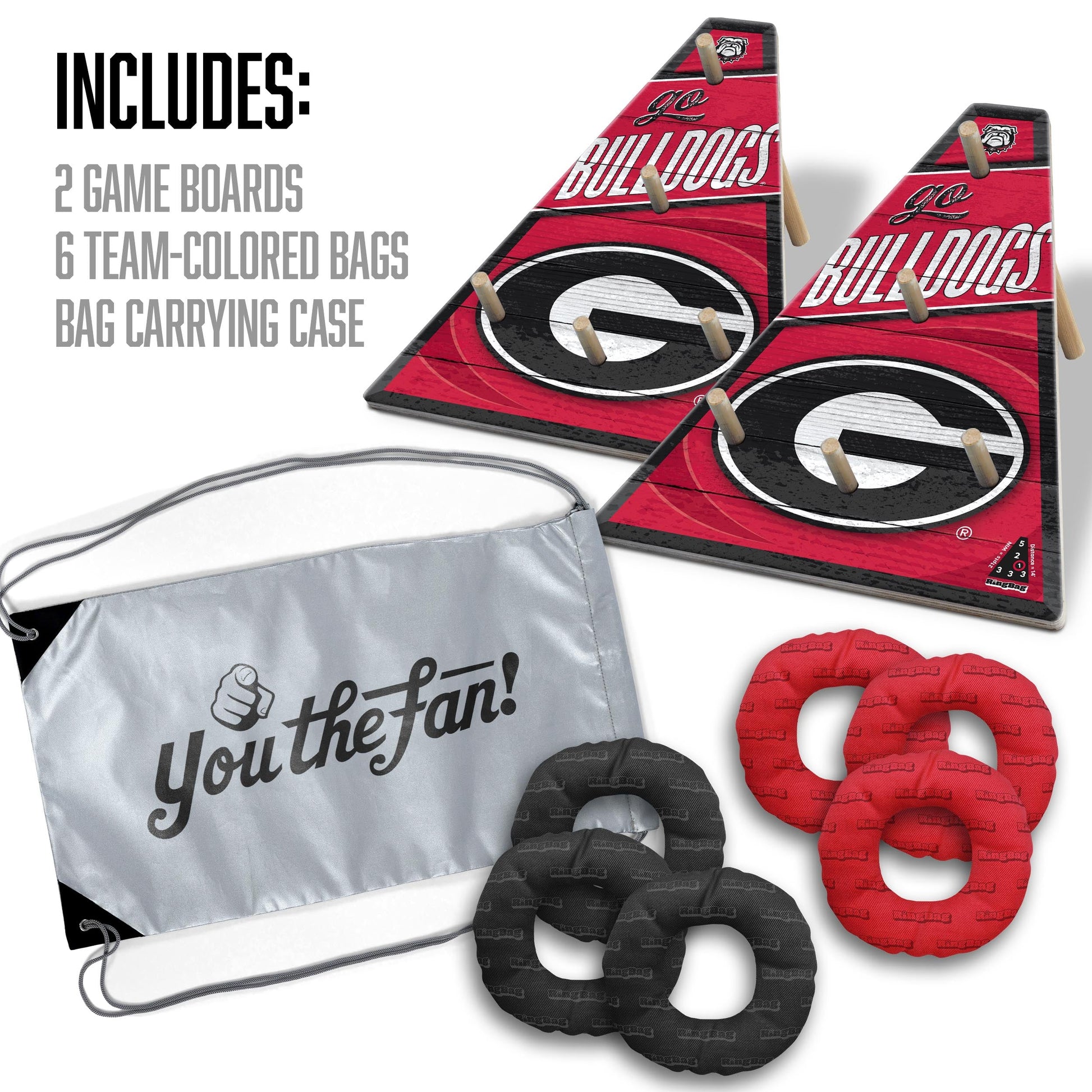 NCAA Georgia Bulldogs Ringbag Outdoor Game
