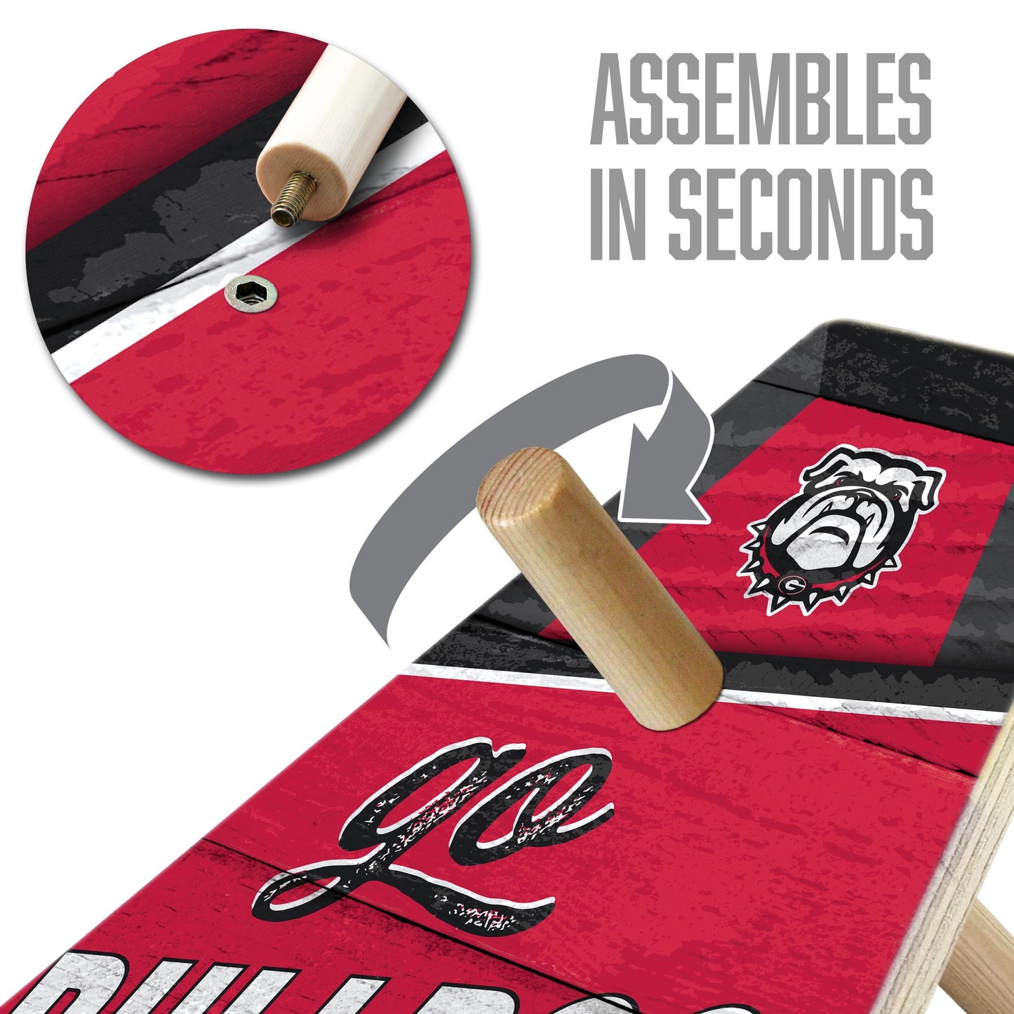 NCAA Georgia Bulldogs Ringbag Outdoor Game