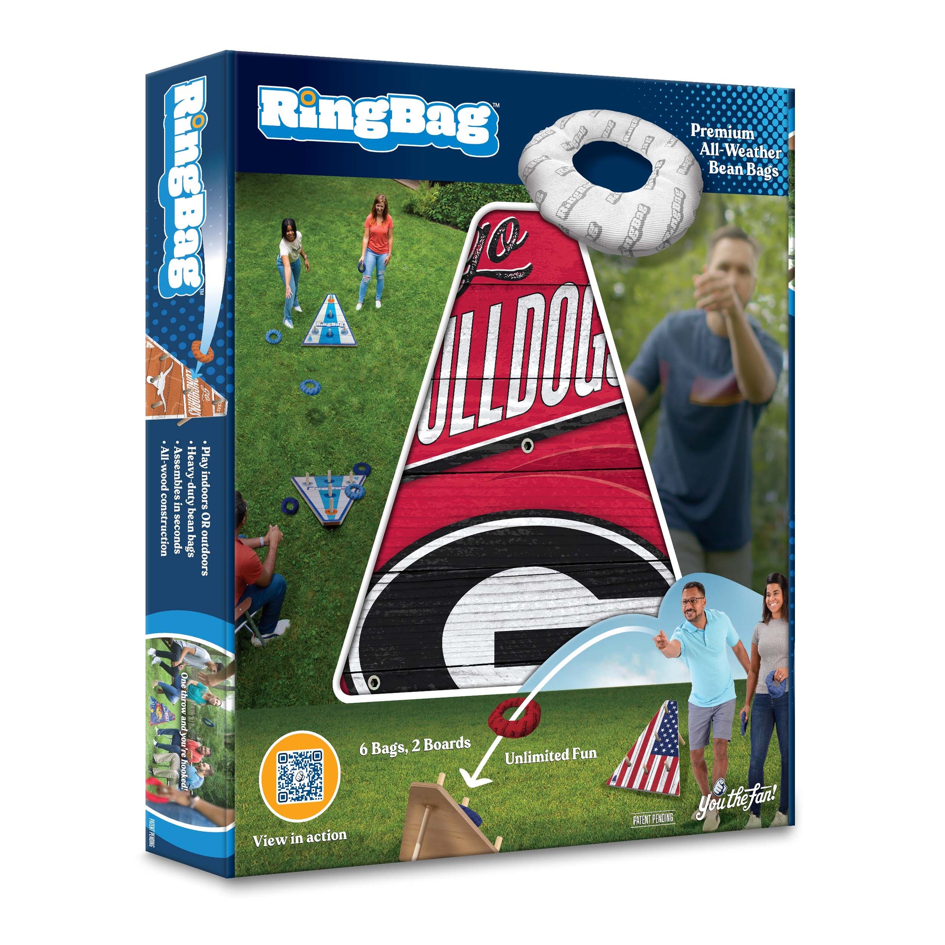 NCAA Georgia Bulldogs Ringbag Outdoor Game