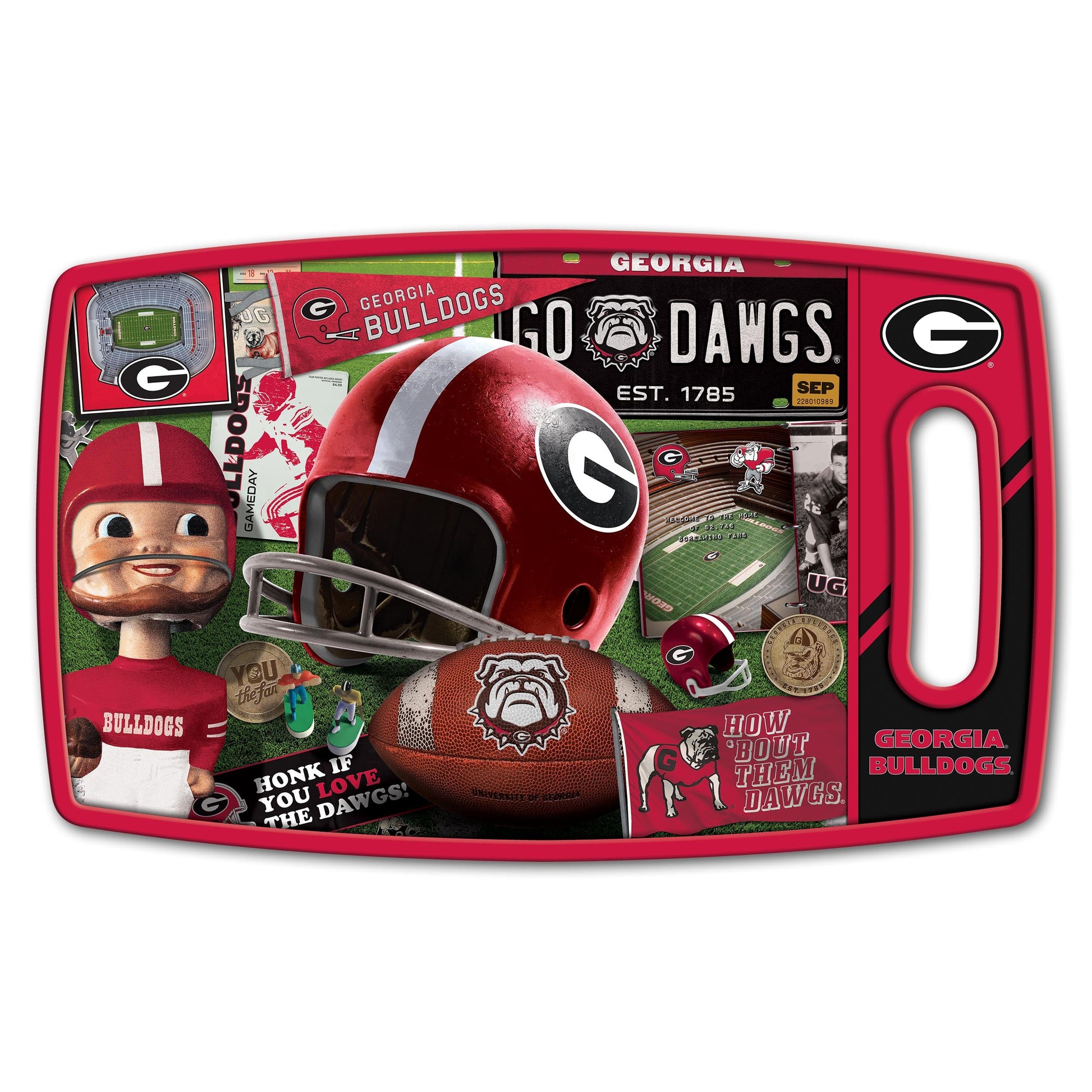 Georgia Bulldogs Retro Series Cutting Board