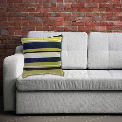Notre Dame Colors Striped Pillow Cover