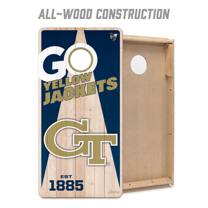 NCAA Georgia Tech Yellow Jackets 2' x 4' Slogan Series Cornhole