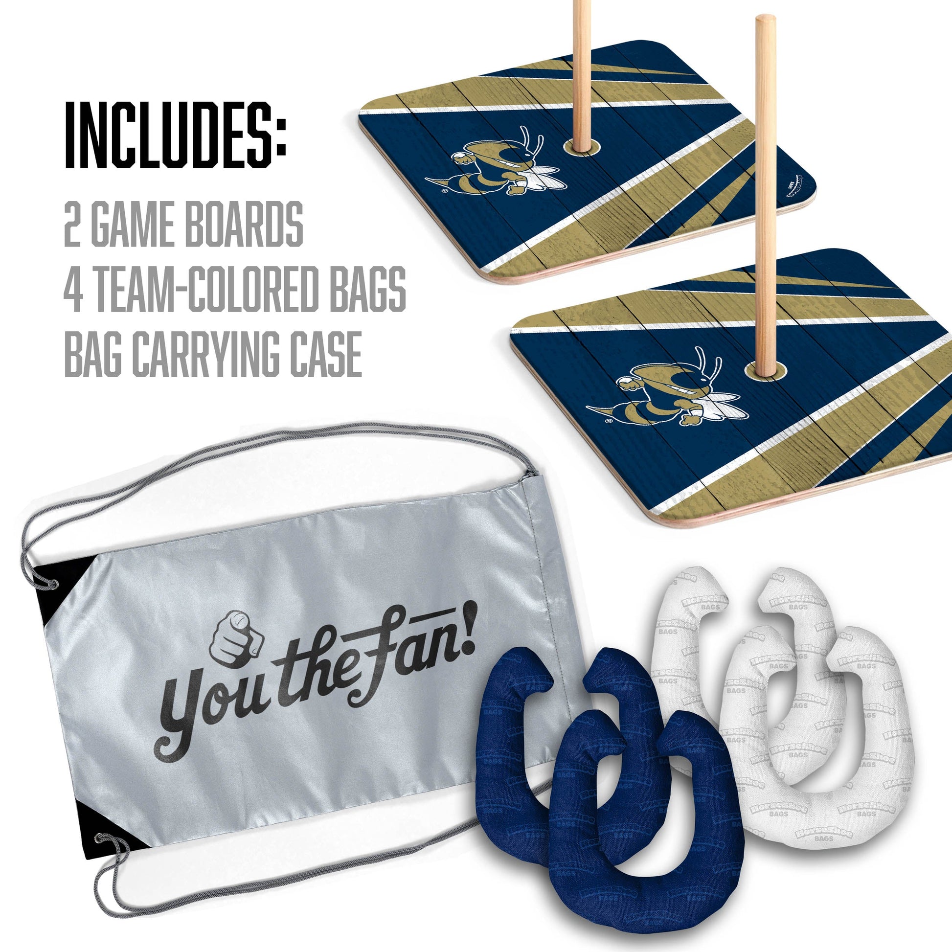 NCAA Georgia Tech Yellow Jackets Horseshoe Bag Game