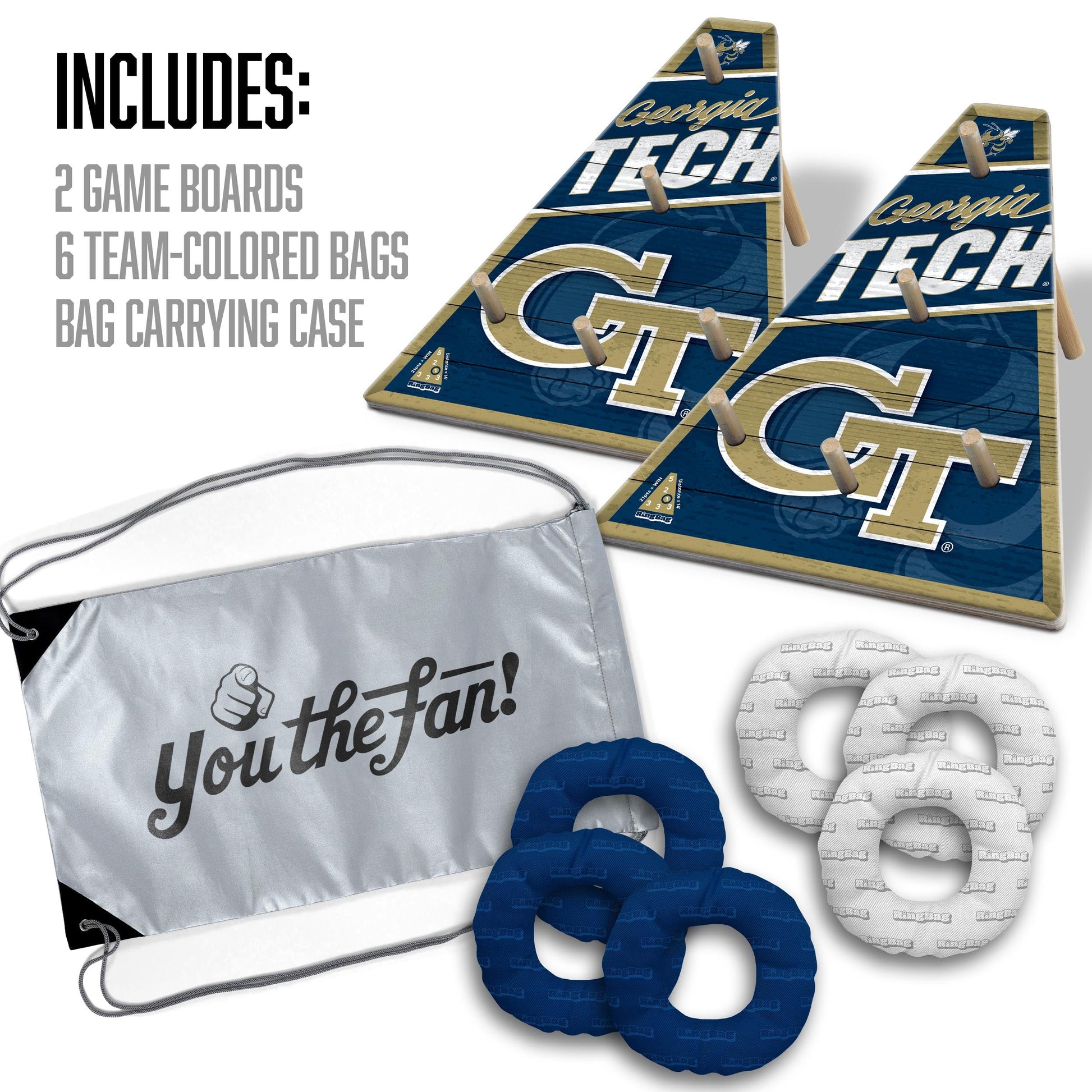 NCAA Georgia Tech Yellow Jackets Ringbag Outdoor Game