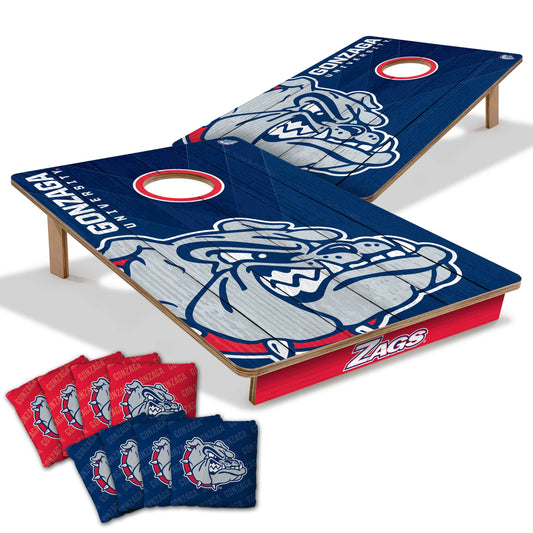 NCAA Gonzaga Bulldogs 2' X 3' All-Wood Cornhole Set-main
