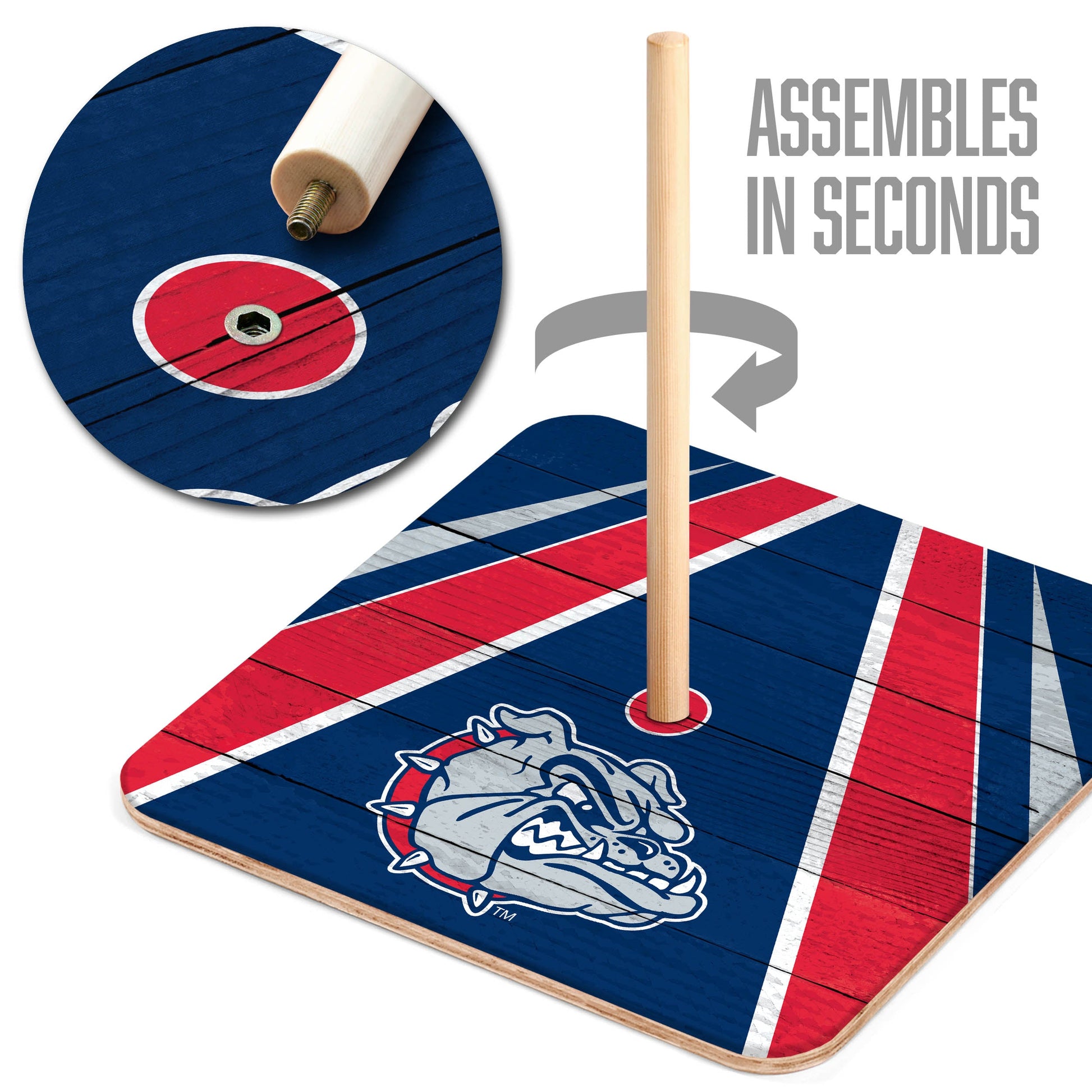 NCAA Gonzaga Bulldogs Horseshoe Bag Game