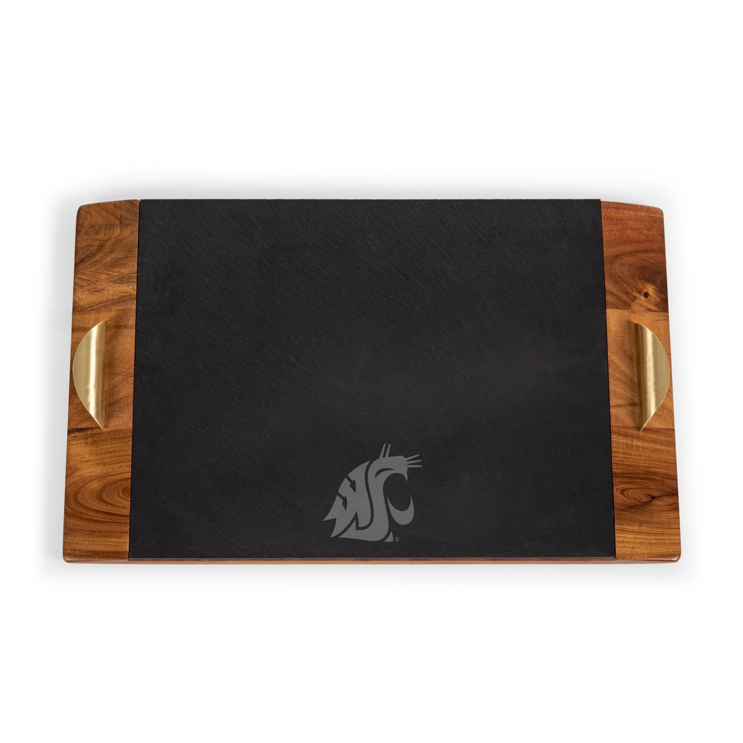 Washington State Cougars - Covina Acacia and Slate Serving Tray
