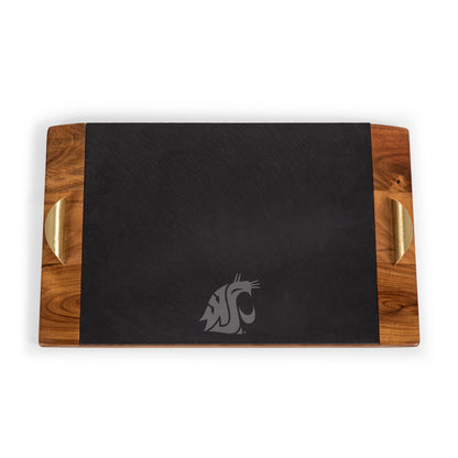Washington State Cougars - Covina Acacia and Slate Serving Tray