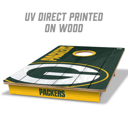 NFL Green Bay Packers 2' X 3' All-Wood Cornhole Set - Alt 1