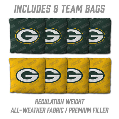 NFL Green Bay Packers 2' X 3' All-Wood Cornhole Set - Alt 3