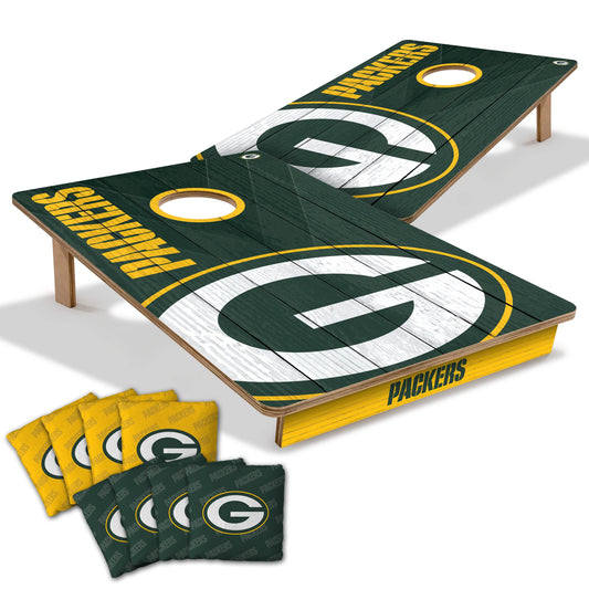 NFL Green Bay Packers 2' X 3' All-Wood Cornhole Set-main