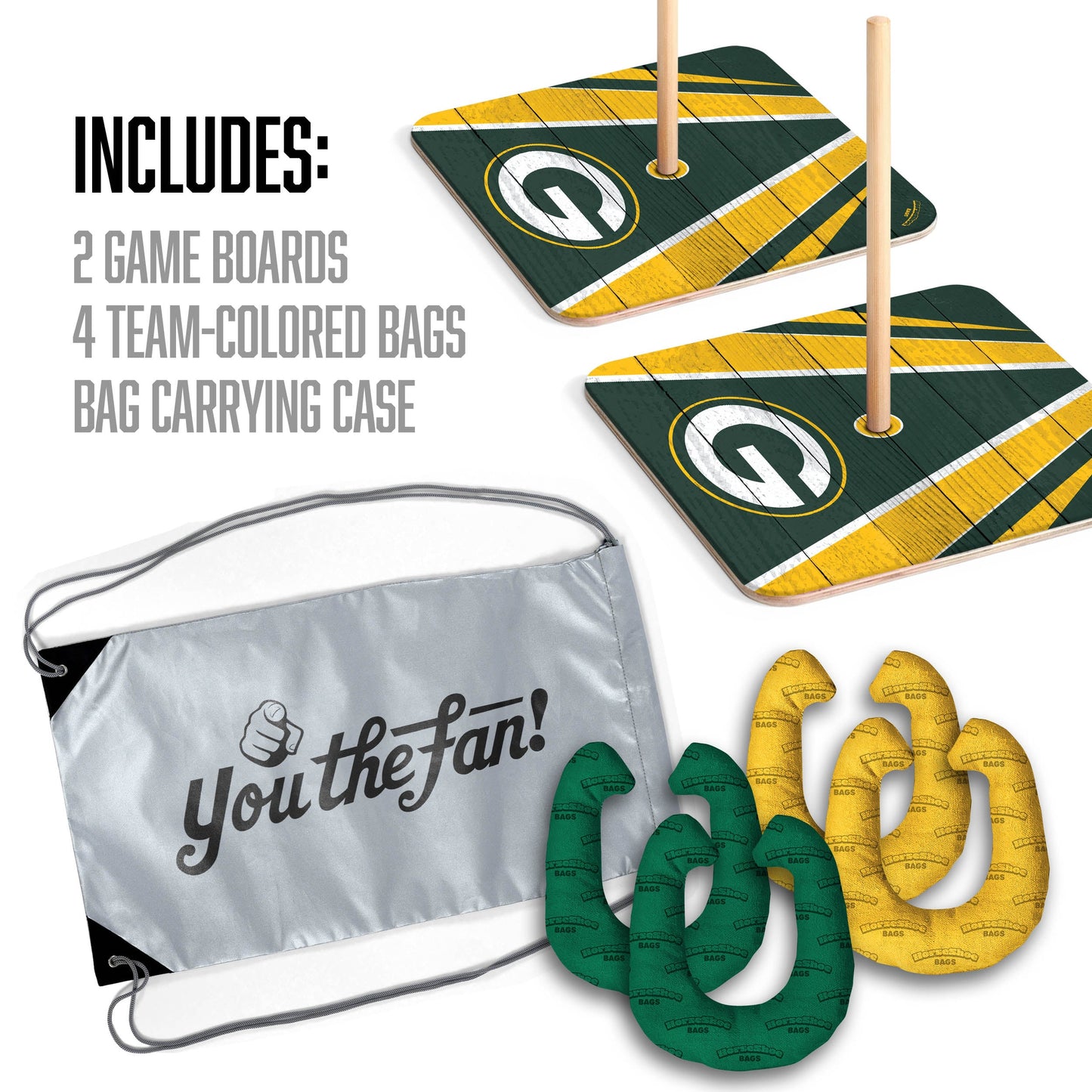 NFL Green Bay Packers Horseshoe Bag Game