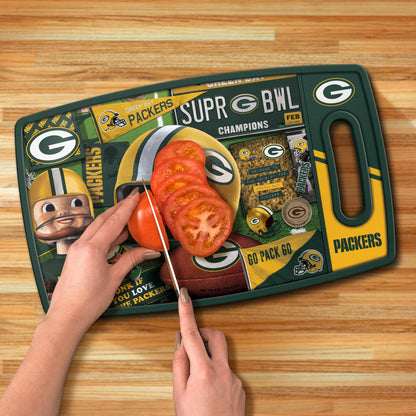 Green Bay Packers Retro Series Cutting Board Alt 3