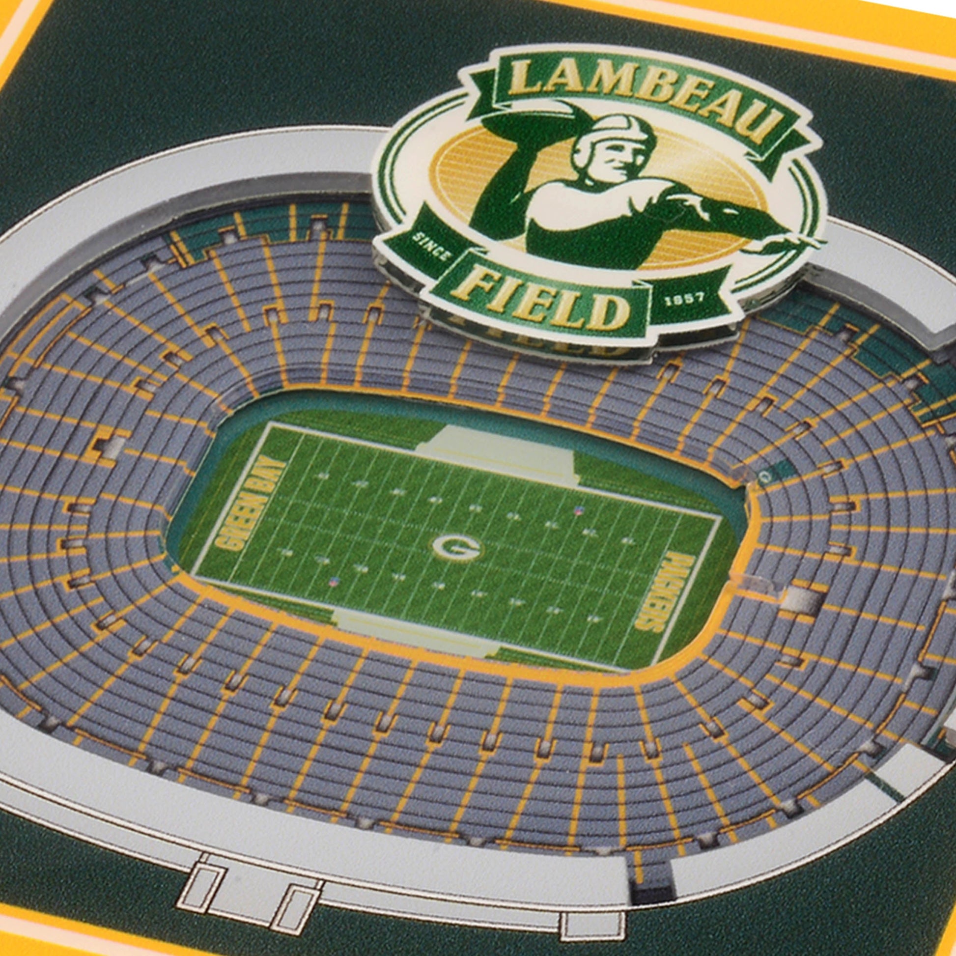 NFL Green Bay Packers StadiumView Cribbage Game