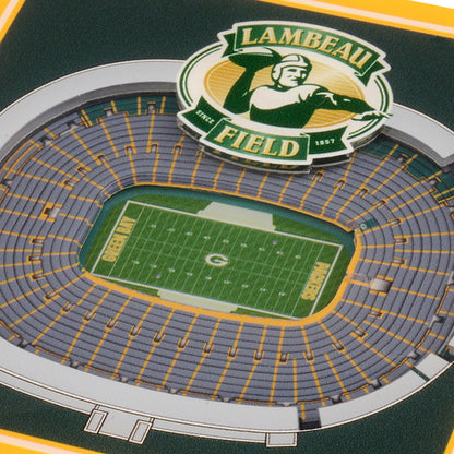 NFL Green Bay Packers StadiumView Cribbage Game