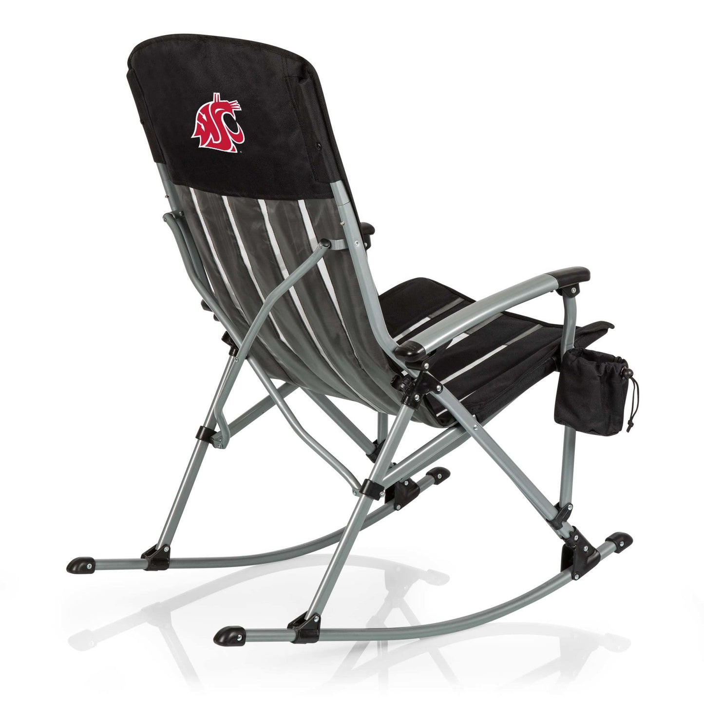 Washington State Cougars - Outdoor Rocking Camp Chair