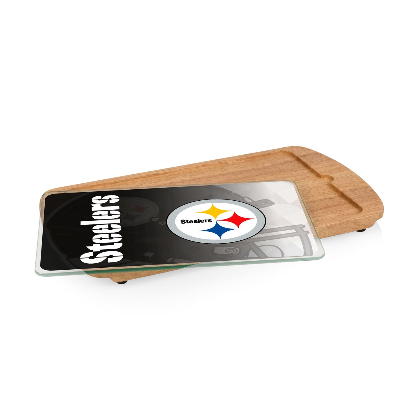 Pittsburgh Steelers - Billboard Glass Top Serving Tray