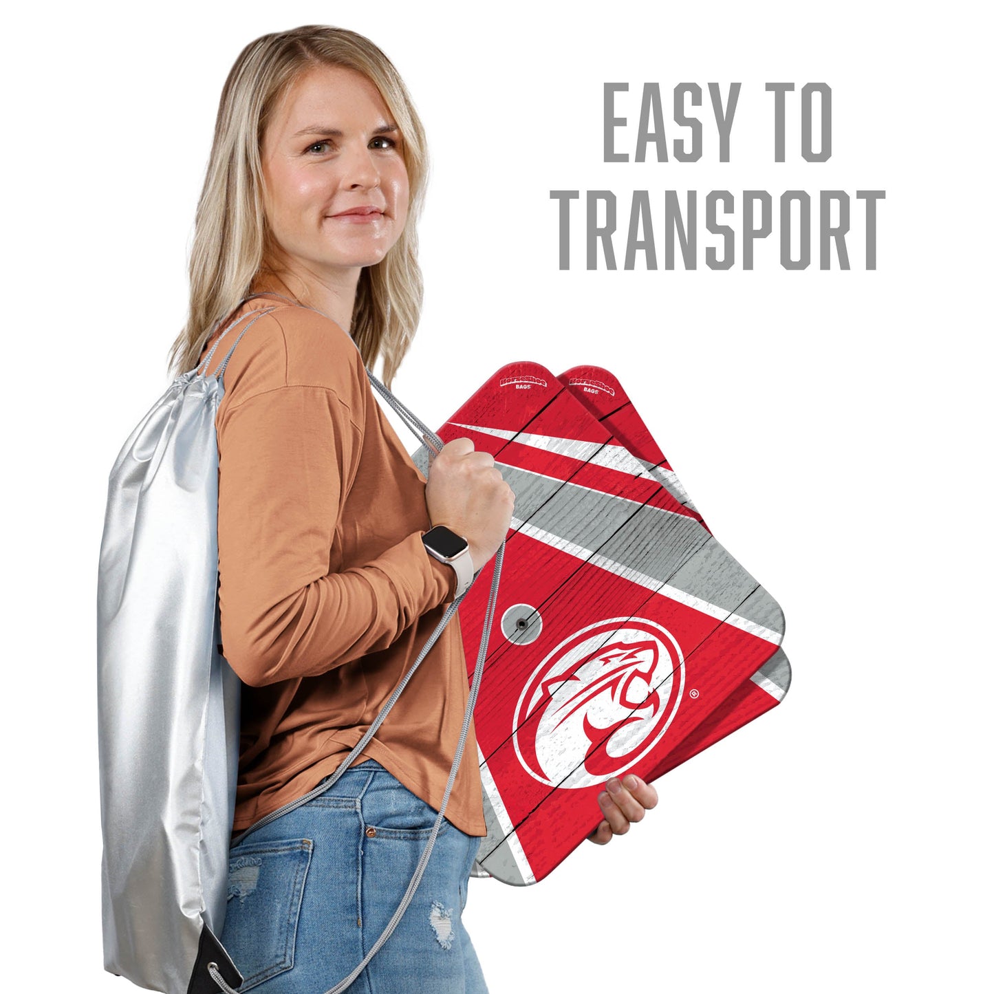 NCAA Houston Cougars Horseshoe Bag Game