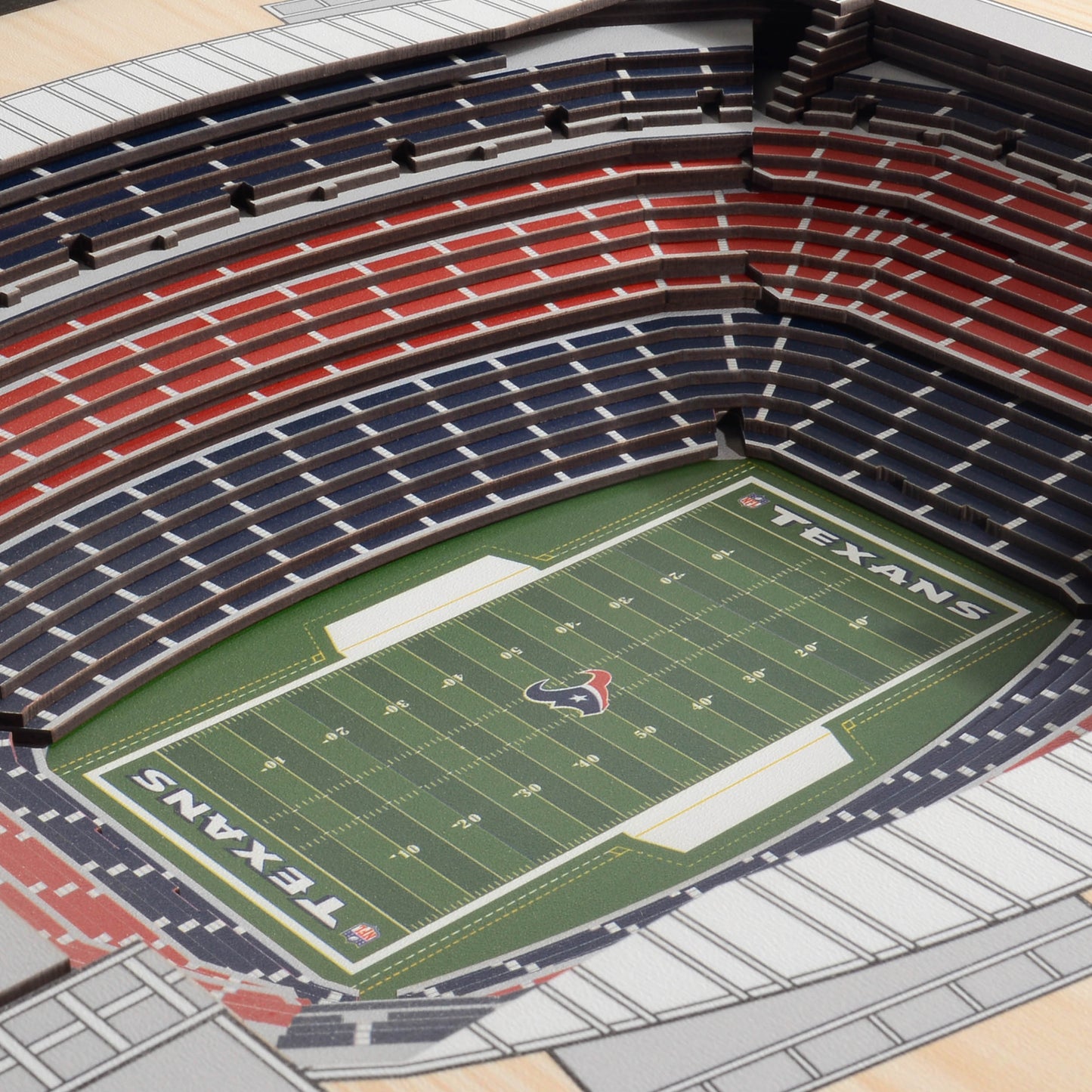 NFL Houston Texans 25-Layer StadiumView Wallart