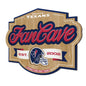 Houston Texans Fan Cave Wall Art