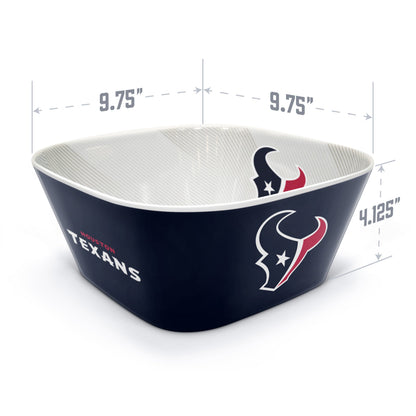 Houston Texans Large Party Bowl Alt 3