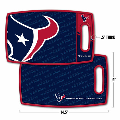 Houston Texans Logo Series Cutting Board Alt 1