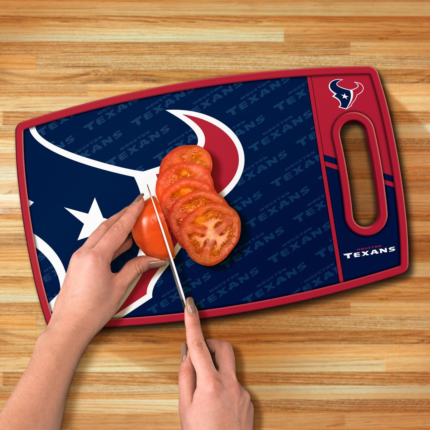 Houston Texans Logo Series Cutting Board Alt 3