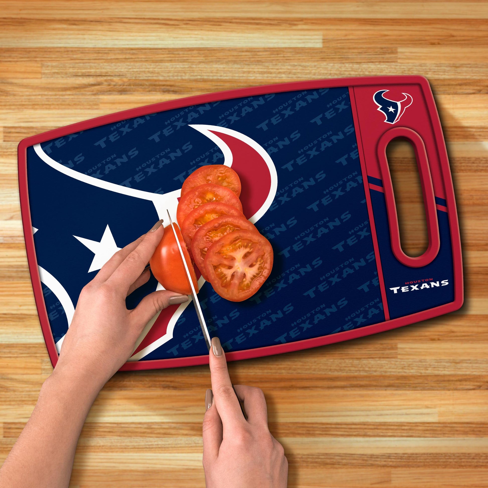 Houston Texans Logo Series Cutting Board Alt 3