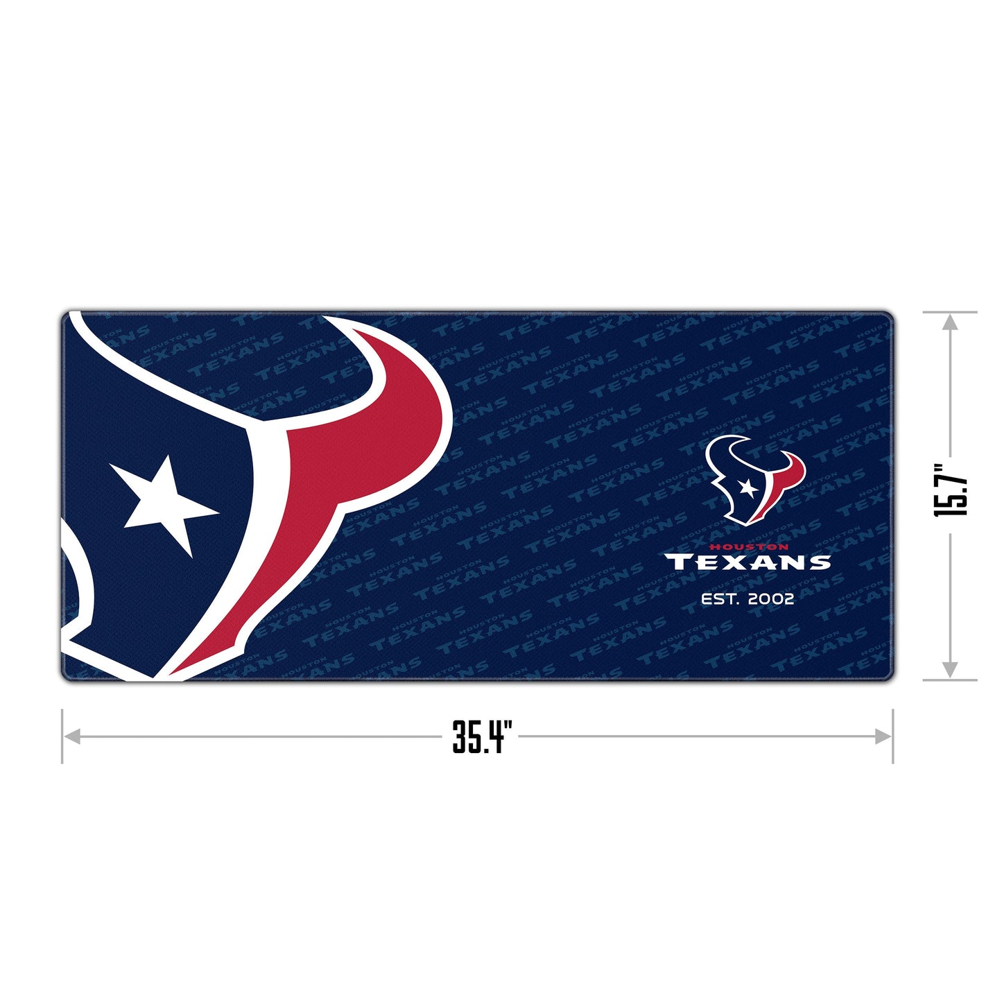 Houston Texans Logo Series Desk Pad Alt 1