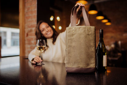Minnesota Vikings - 2 Bottle Insulated Wine Cooler Bag