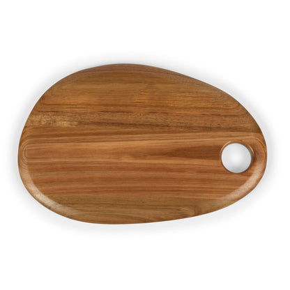 Washington & Lee Generals - Pebble Shaped Acacia Serving Board 15" x 10"