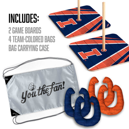 NCAA Illinois Fighting Illini Horseshoe Bag Game