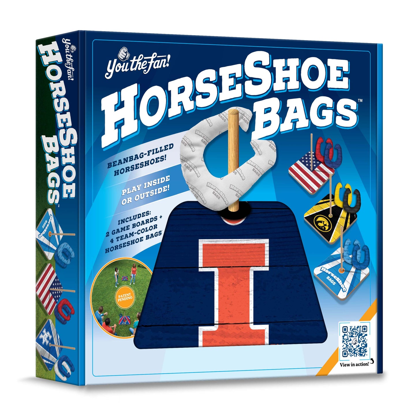 NCAA Illinois Fighting Illini Horseshoe Bag Game