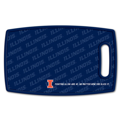 Illinois Fighting Illini Logo Series Cutting Board Alt 2