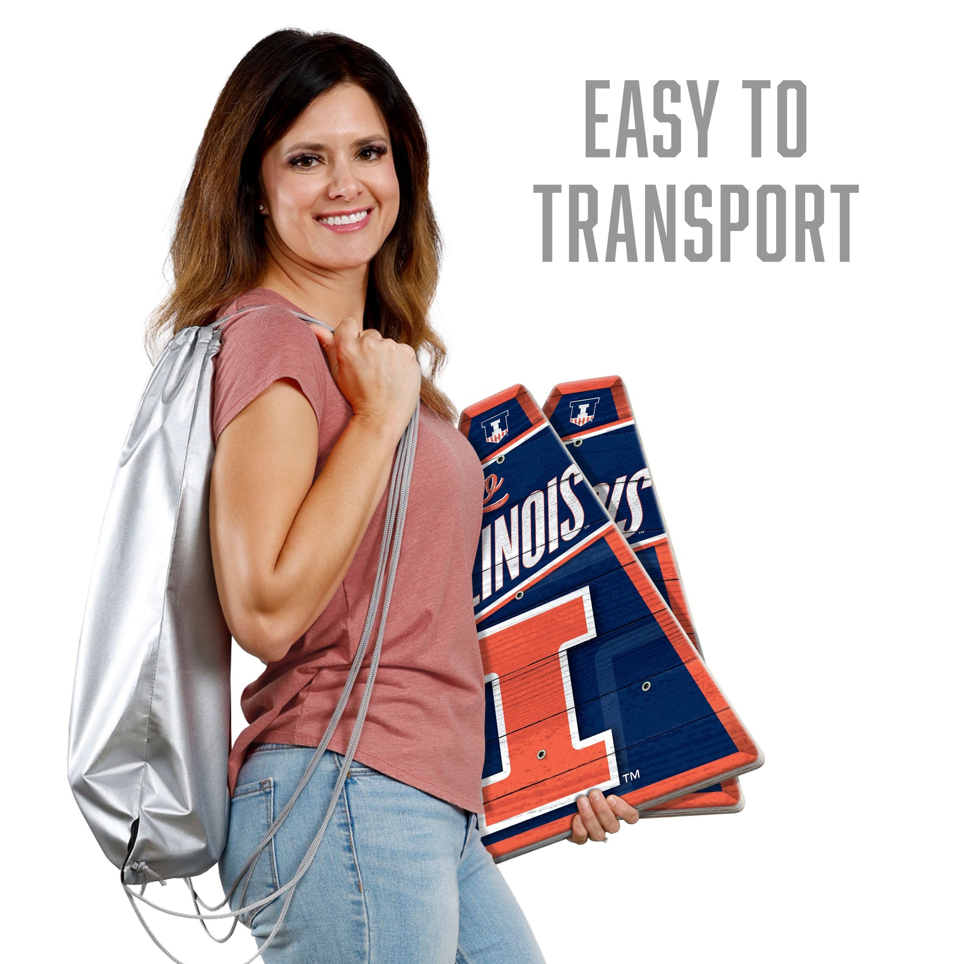 NCAA Illinois Fighting Illini Ringbag Outdoor Game