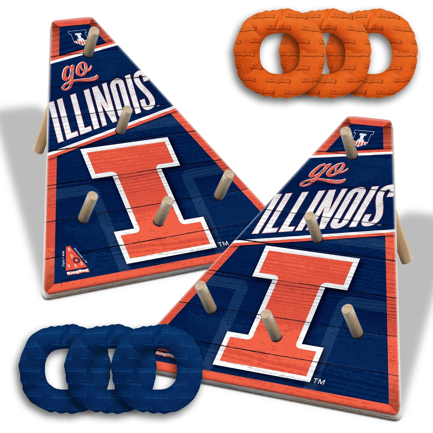NCAA Illinois Fighting Illini Ringbag Outdoor Game