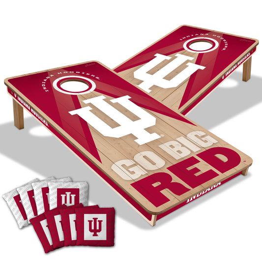 NCAA Indiana Hoosiers 2' x 4' Slogan Series Cornhole