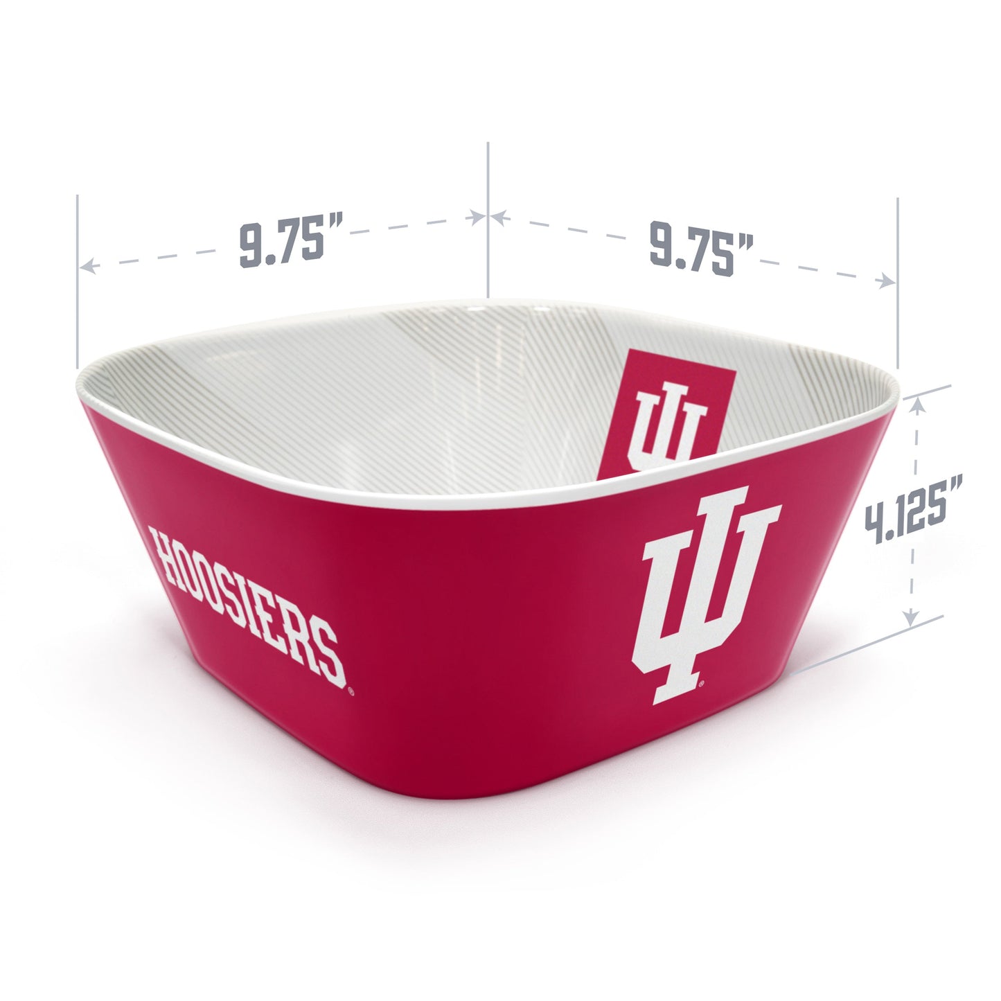 Indiana Hoosiers Large Party Bowl Alt 3